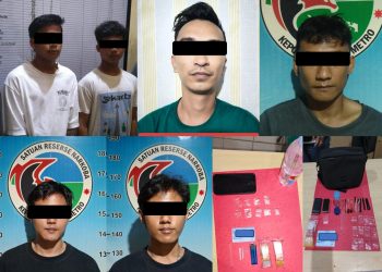 Dalam Sehari, Polres Metro Ungkap Tiga Kasus Narkoba dan Amankan Lima Pelaku