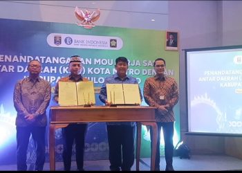 Tekan Inflasi Pangan, Pemkot Metro lakukan MoU Dengan Kabupaten Kulon Progo