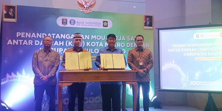 Tekan Inflasi Pangan, Pemkot Metro lakukan MoU Dengan Kabupaten Kulon Progo