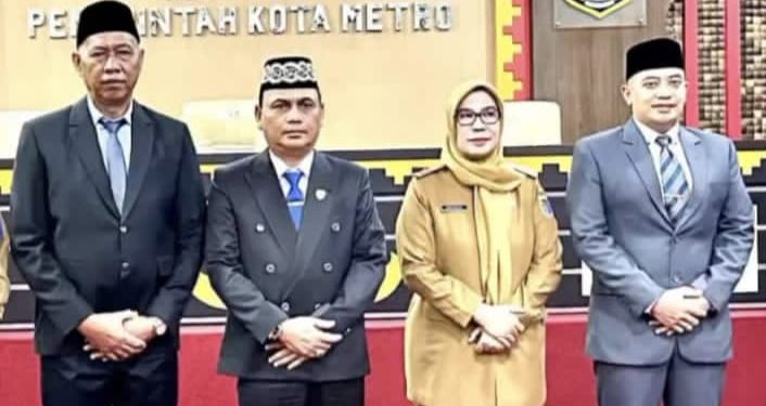 Walikota Metro Lantik Kepala Disdikbud dan Asisten II