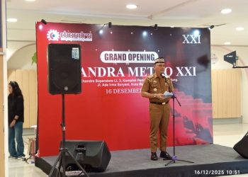 Walikota Metro Bambang Iman Santoso Bangga Bioskop XXI Chandra Kota Metro Dibuka