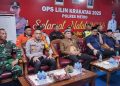 Wali Kota dan Wakil Wali Kota Metro Pantau Pos Pelayanan pada Malam Tahun Baru 2026