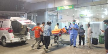 Polres Metro Lampung Lakukan Olah TKP Penemuan Mayat Lansia di Metro Timur