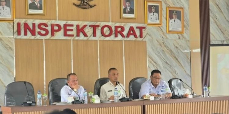 Try Hendriyanto Inspektur Inspektorat Kabupaten Lampung Tengah Rapat MCSP Bersama KPK Optimalisasi Pencegahan Korupsi