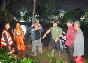 Walikota Metro Turun Langsung Pimpin Gotong Royong Membersihkan Pohon Tumbang