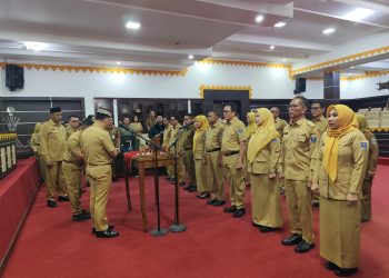 Wali Kota Metro Lantik 17 Pejabat Eselon II