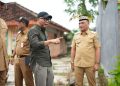 Gubernur Lampung Didampingi Walikota Metro Tinjau Jalan Pattimura