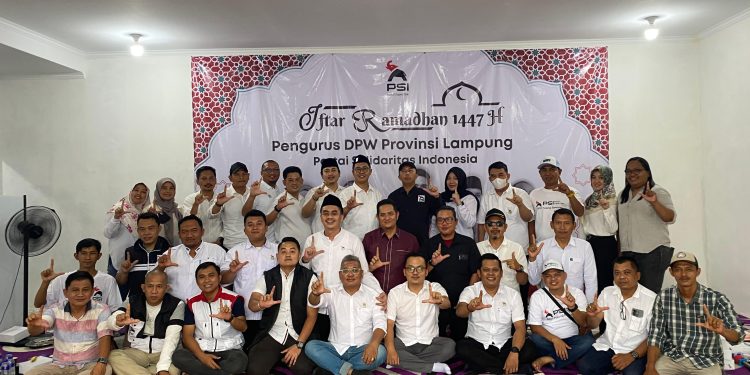 Rapat DPD PSI Kota Metro Menuju Rakerwil PSI Provinsi Lampung