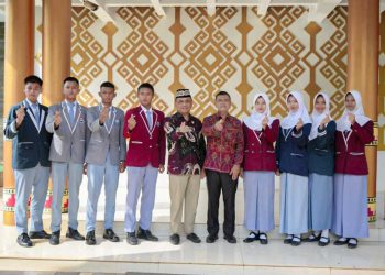 Walikota Metro Lepas delapan Capaskibraka Siap Ikuti Seleksi di Tingkat Provinsi Maupun Nasiaonal