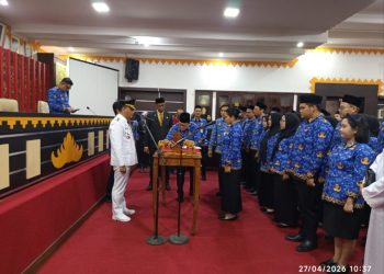 Lantik 86 PNS Baru, Walikota Metro: Jadilah ASN yang Jujur, Disiplin, dan Melayani Sepenuh Hati