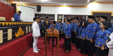 Lantik 86 PNS Baru, Walikota Metro: Jadilah ASN yang Jujur, Disiplin, dan Melayani Sepenuh Hati