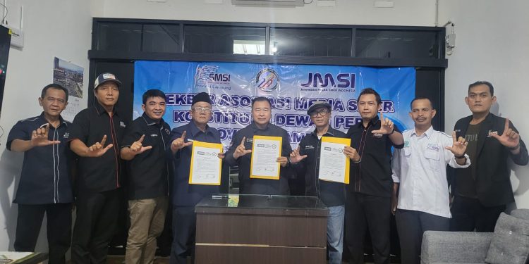 Lawan Hoaks, Tiga Asosiasi Media Siber Lampung Bersatu dalam Sekber