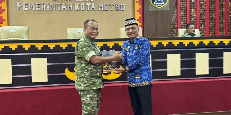 Wali Kota Metro Sambut KKDN Fakultas Strategi Pertahanan UNHAN RI