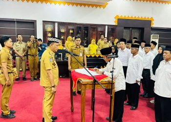 Pengukuhan Forum Kota Sehat, Wali Kota Metro Targetkan Raih Swasti Saba Wistara 2027