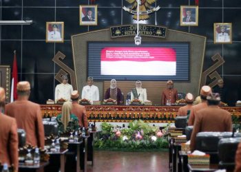 DPRD Gelar Paripurna Istimewa Hari Jadi ke-89, Wali Kota Metro Ajak Semua Elemen Perkuat Kolaborasi