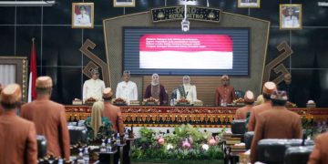 DPRD Gelar Paripurna Istimewa Hari Jadi ke-89, Wali Kota Metro Ajak Semua Elemen Perkuat Kolaborasi