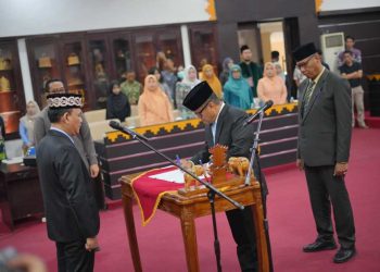 Wali Kota Metro Lantik Ahmad Hariyanto Sebagai Sekretaris Daerah Definitif