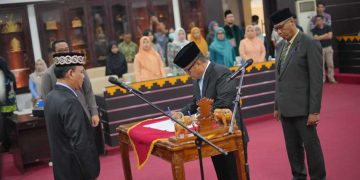 Wali Kota Metro Lantik Ahmad Hariyanto Sebagai Sekretaris Daerah Definitif