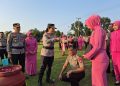 Kapolres Lampung Timur Pimpin Upacara Kenaikan Pangkat 1 Juli 2026