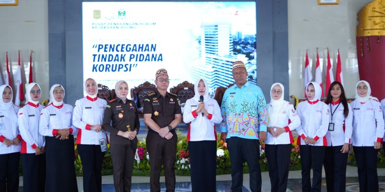 Puspenkum Kejagung RI Beri Penyuluhan Hukum Antikorupsi di Lampung Tengah, Plt Bupati: Perkuat Sinergi dan Integritas Pemkab