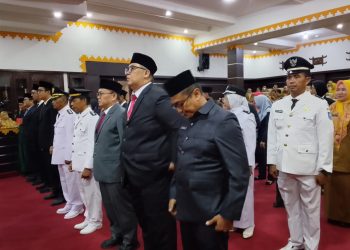 Sekda Ahmad Hariyanto Lantik Pejabat Administrator Dan Pengawas Dilingkungan Pemkot Metro