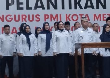 HUT ke-81 PMI dan Pelantikan Pengurus Metro: Wali Kota Minta PMI Profesional dan Tanggap Bencana