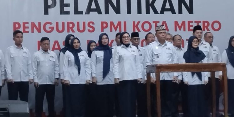 HUT ke-81 PMI dan Pelantikan Pengurus Metro: Wali Kota Minta PMI Profesional dan Tanggap Bencana