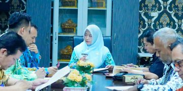 Pemkab Lampung Tengah Bahas Kesepakatan Bersama Pelayanan Publik Bidang Pertanahan