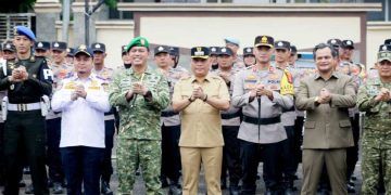 Wali Kota Metro Hadiri Apel Gelar Pasukan Operasi Patuh Krakatau 2026, Sinergikan Dukungan untuk Keselamatan Berlalu Lintas