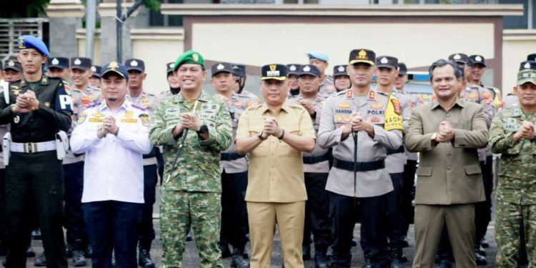 Wali Kota Metro Hadiri Apel Gelar Pasukan Operasi Patuh Krakatau 2026, Sinergikan Dukungan untuk Keselamatan Berlalu Lintas